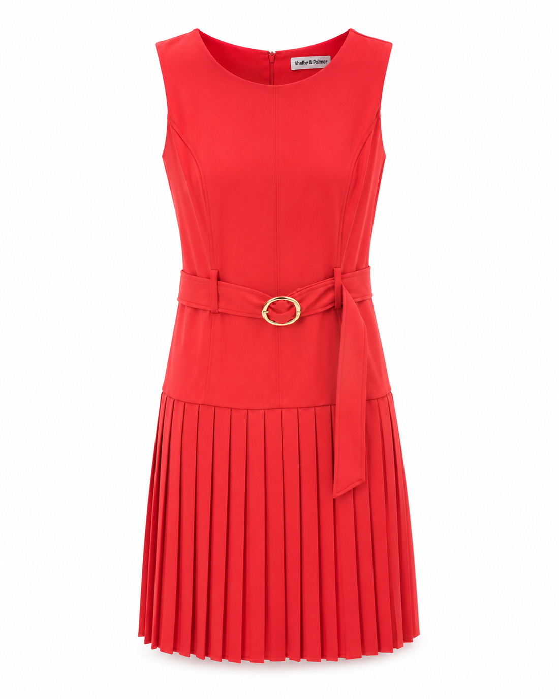 Shelby & Palmer Pleated Dress