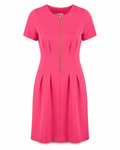 Pink Front-Zip Dress - Shelby & Palmer
