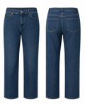 Lee Medium-Wash Straight-Leg Jeans