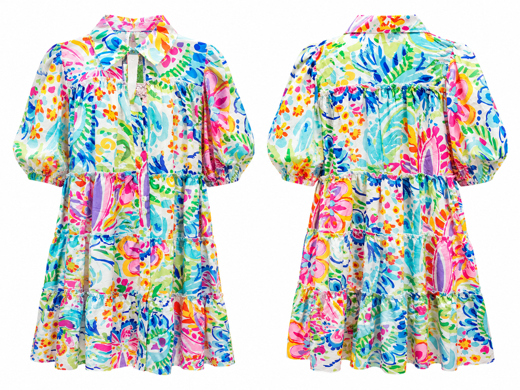 True Destiny Floral Multi Paisley