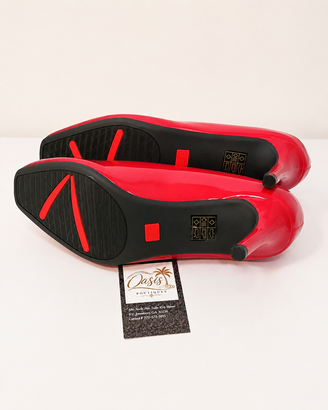 Red Patent Pointed Toe Pumps - Pierre Dumas
