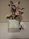 Linea Donna Sparkling Silver Rhinestone Handbag